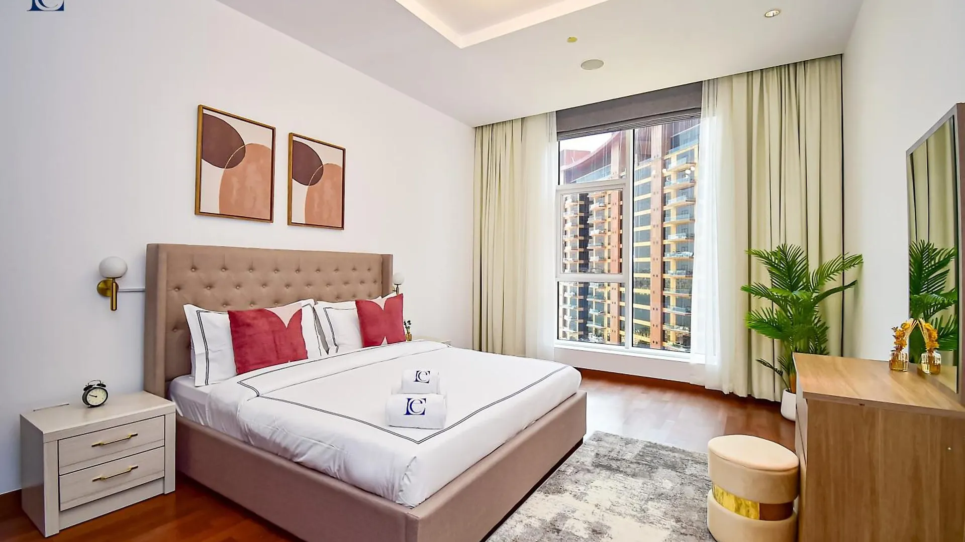 Luxury Escapes - Ocean-View Retreat 1-Bedroom Apartment At Tiara Residence Palm Dubai Birleşik Arap Emirlikleri